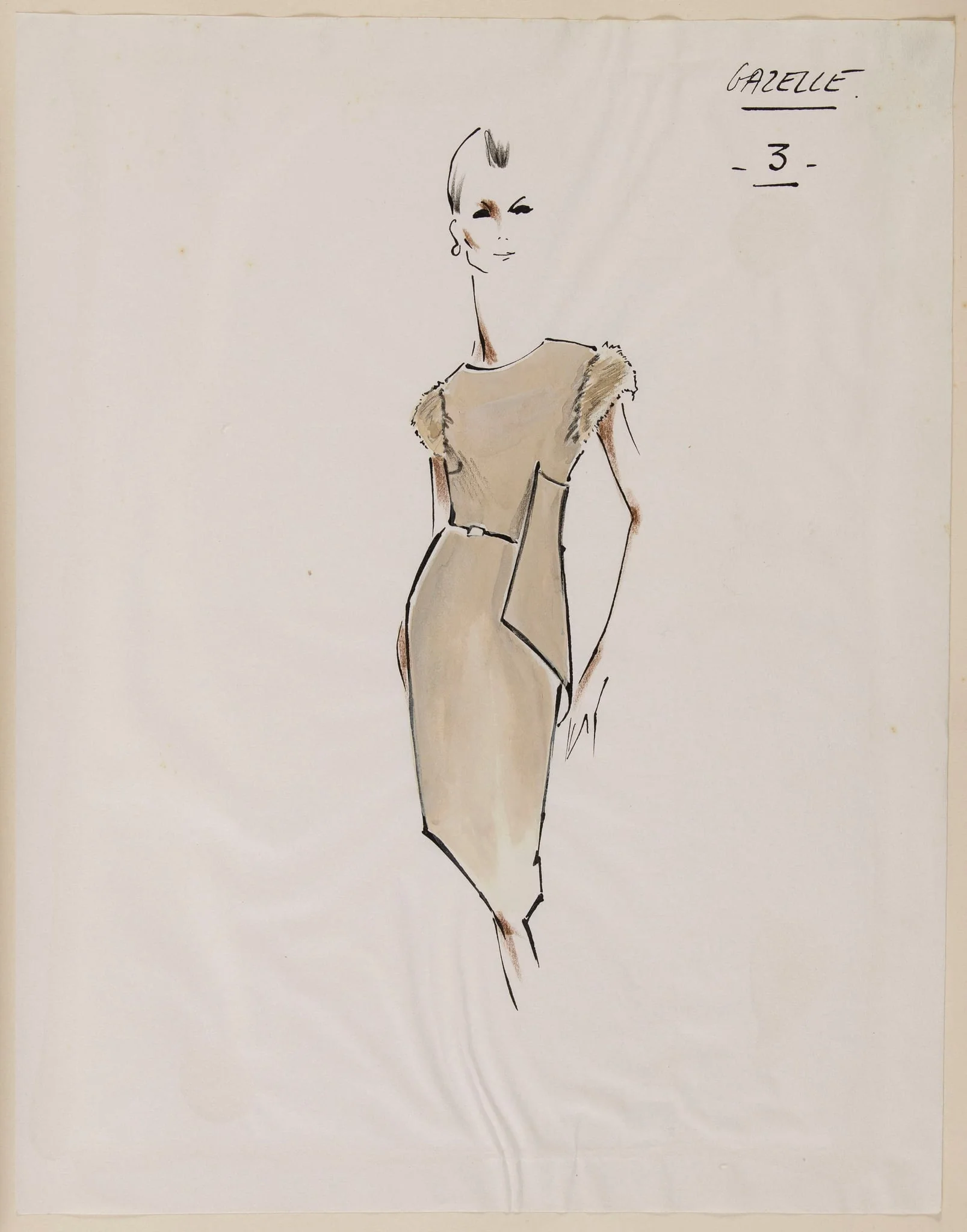 Gazelle, by Carven, 1963