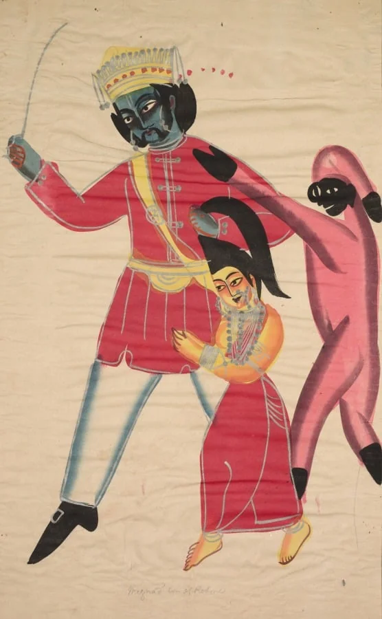 Megha-Nada (Indrajit, Son of Radha), by Unknown, unspecified, 1890