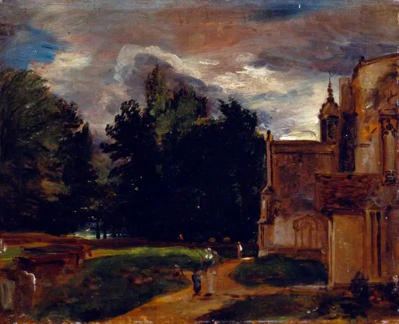 Porch of East Bergholt Church