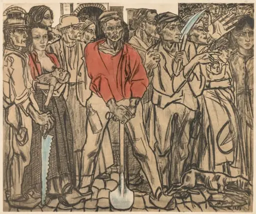 A Group of Laborers