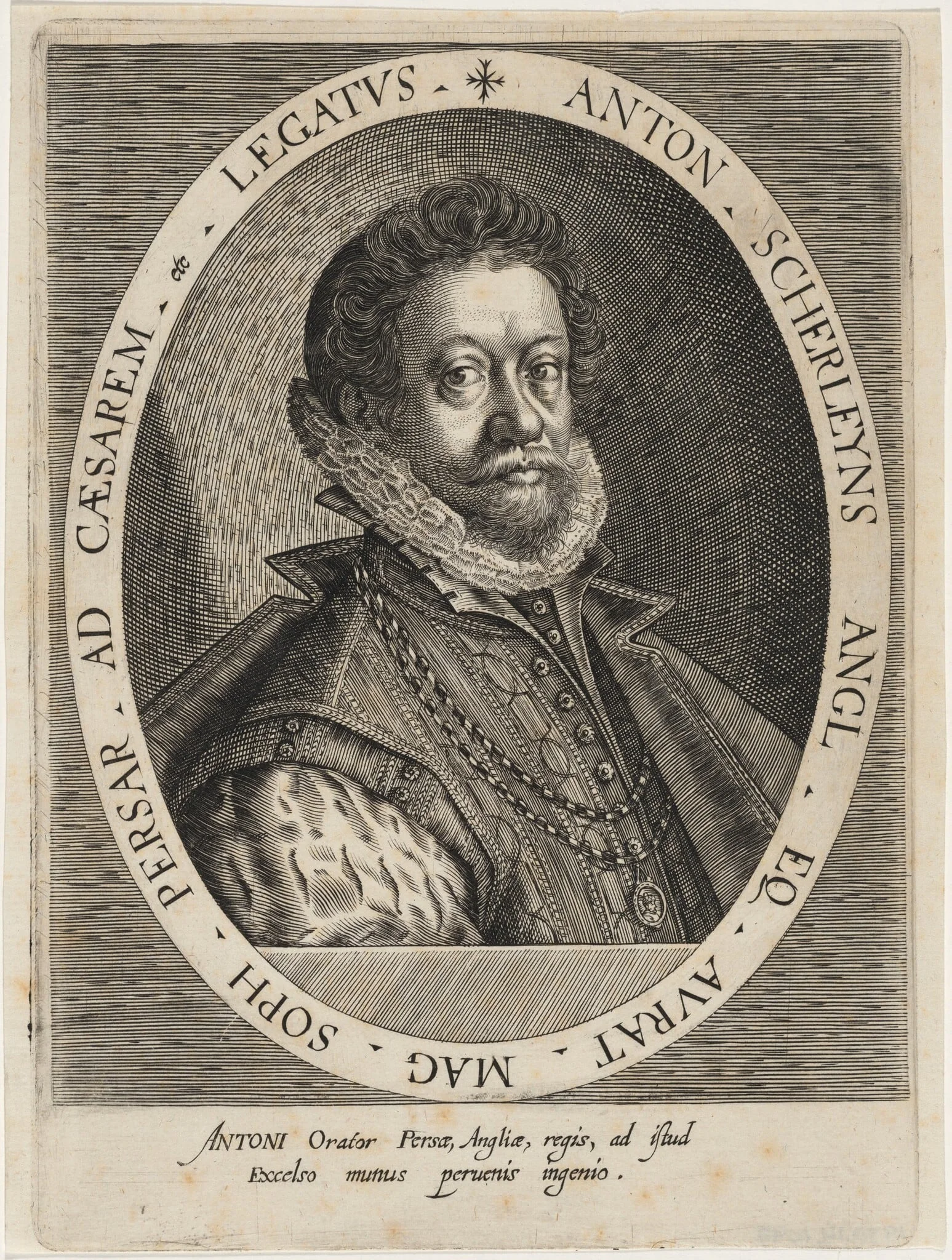 Sir Anthony Shirley, Traveler and Ambassador to Persia