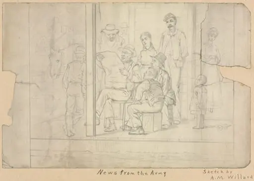 Sketch - News from the Army