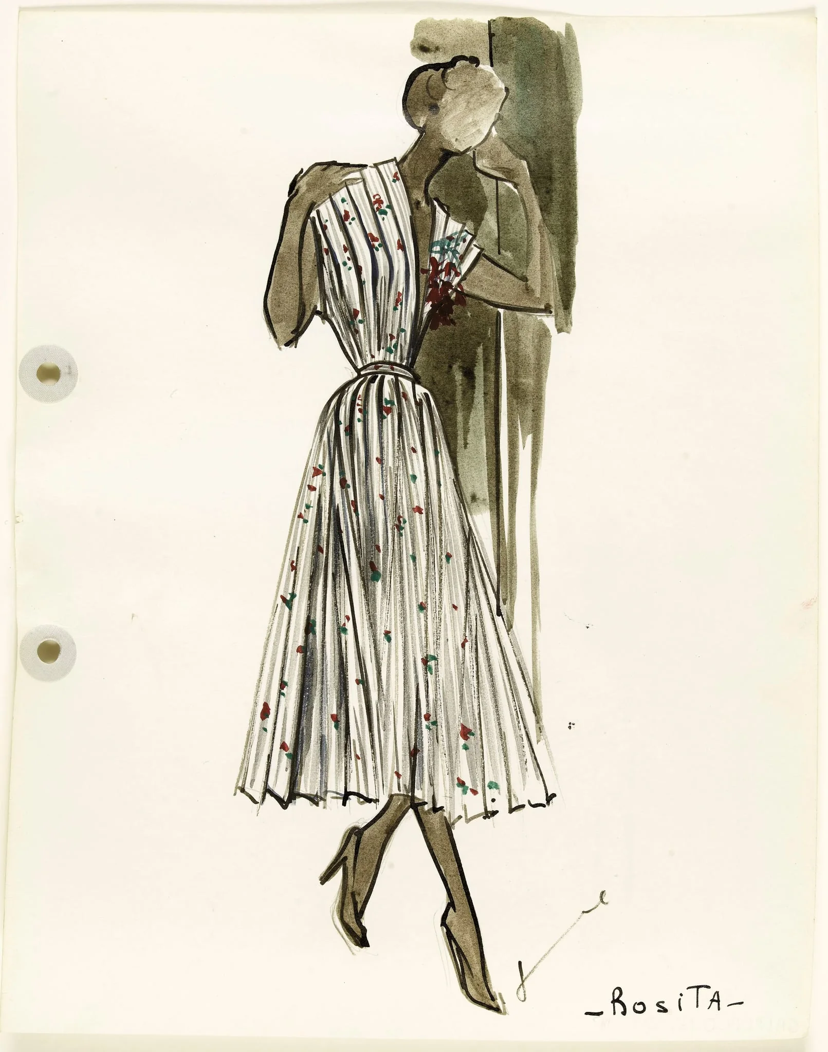 'Rosita', by Marie-Louise Carven, 1951