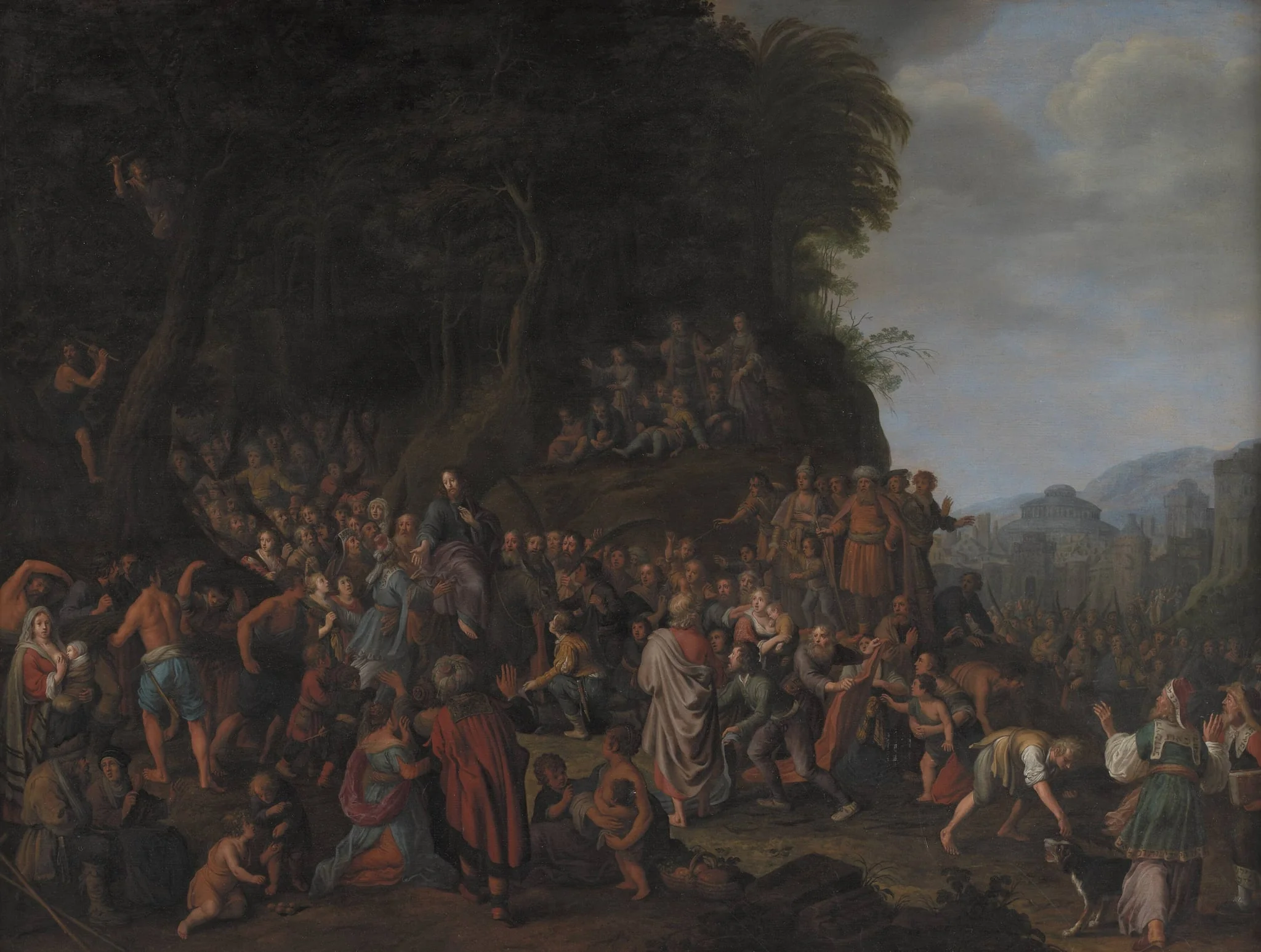 Christ's Entry into Jerusalem, by Unknown, 1655