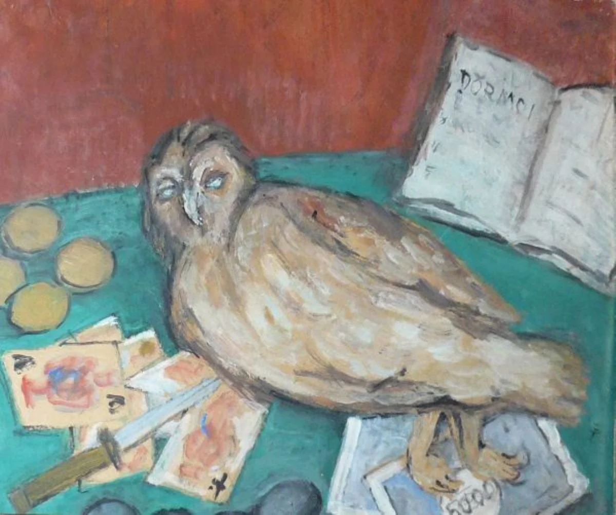 Bufnița, by Theodor Pallady, unspecified, 1949