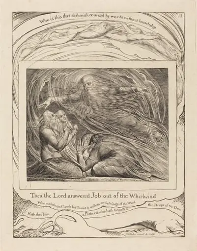 The Lord Answering Job out of the Whirlwind