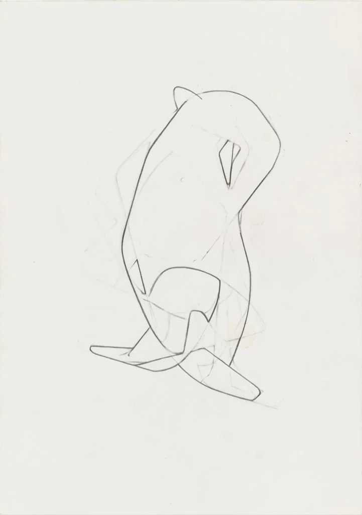 Untitled, by Frank Nitsche, graphite, 2002