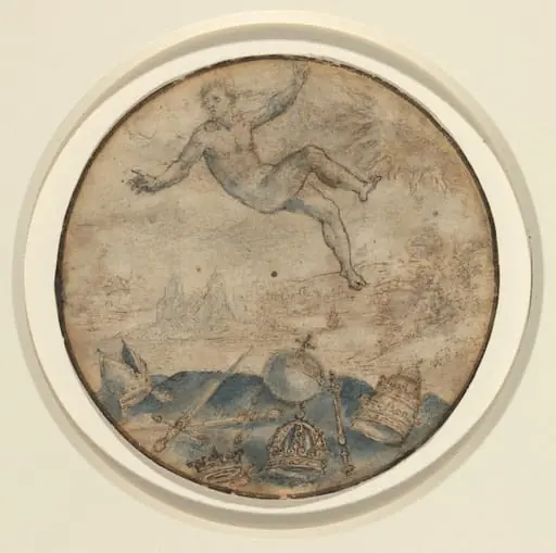 Man Falling from the Sky
