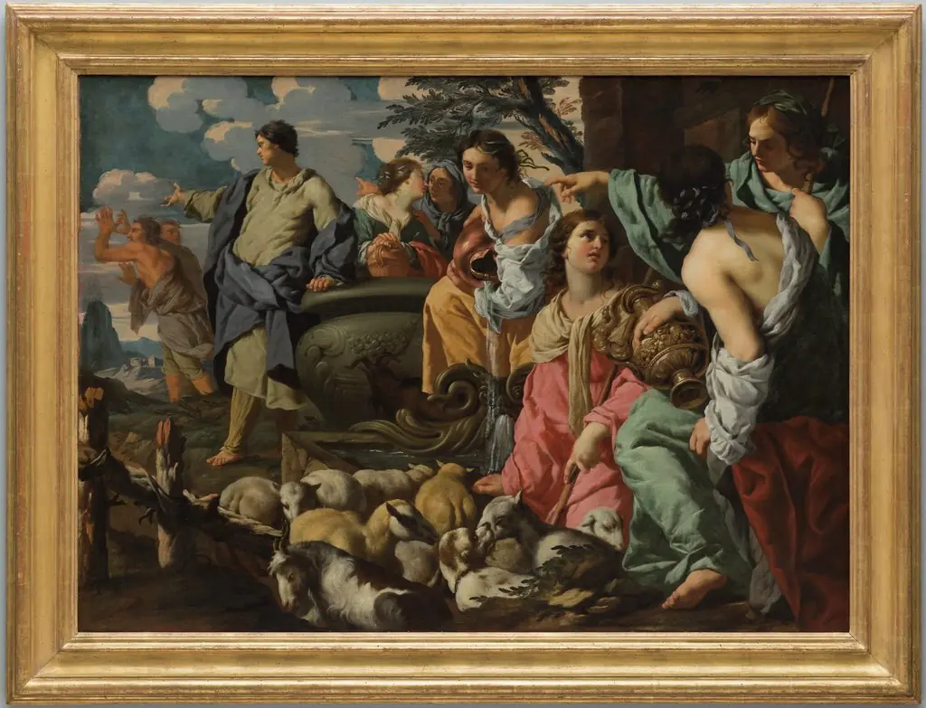 Moses and the Daughters of Jethro