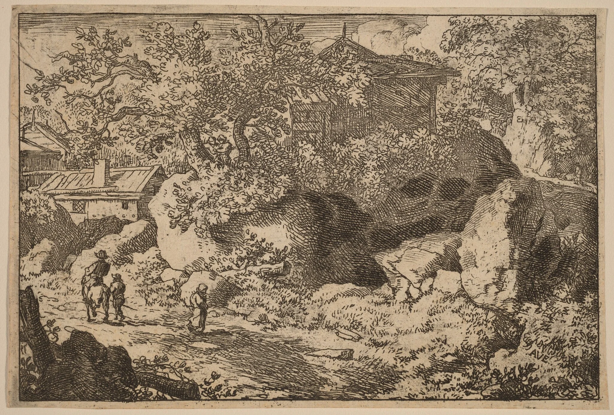 Peasant on Horseback