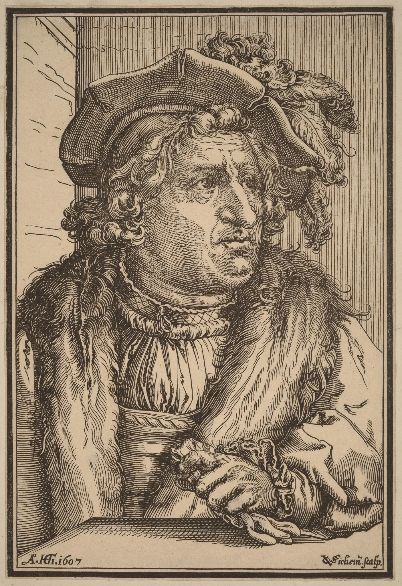 Man with a Plumed Cap
