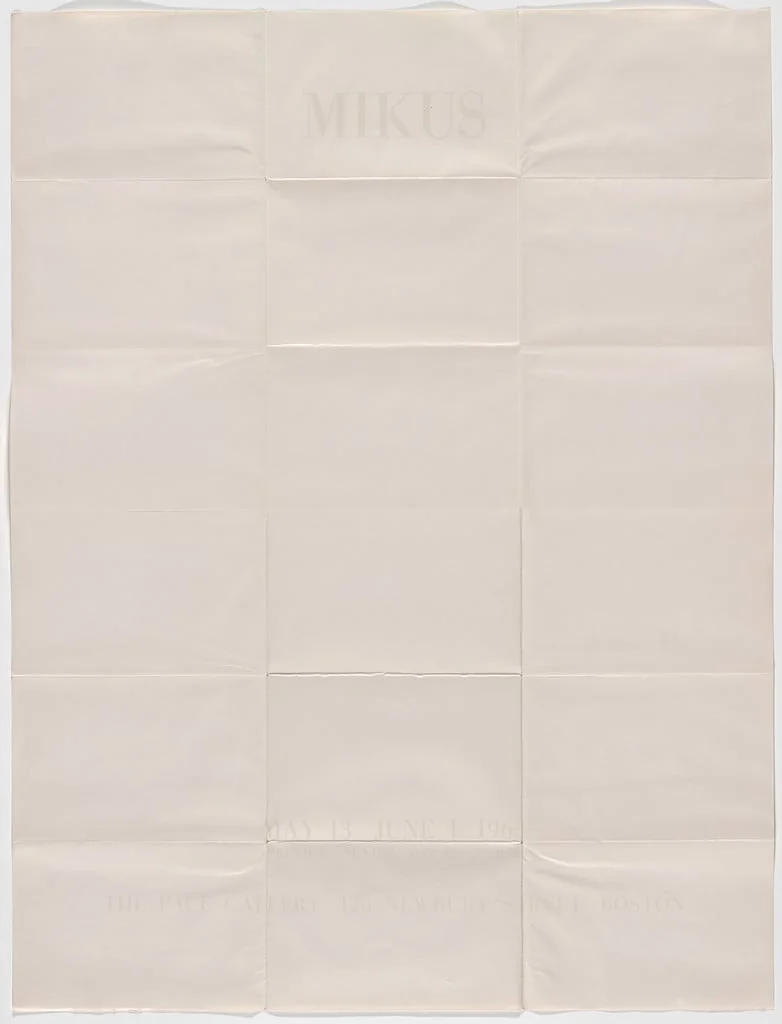 Untitled, by Eleanore Mikus, 1963