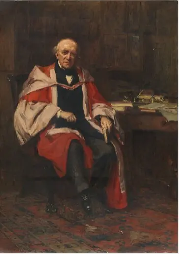Portrait of Thomas W. Moffett, President, Queen's College, Galway (d.1906)
