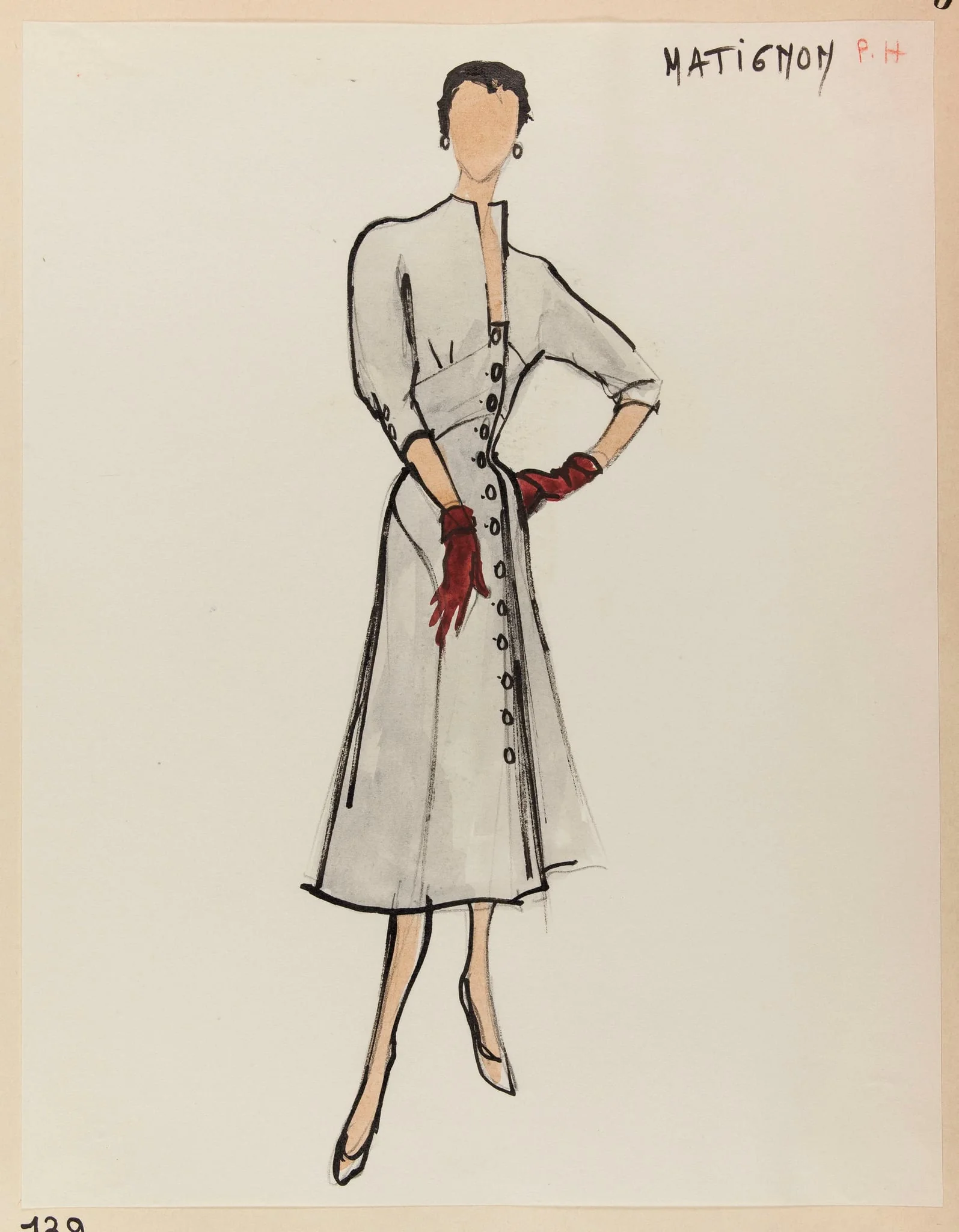 Matignon, by Marie-Louise Carven, 1952
