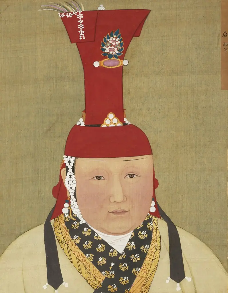 元代后半身像册-后 纳罕