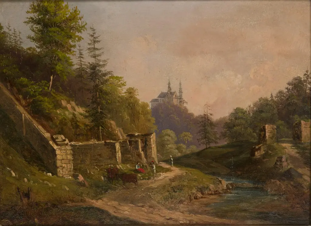 View of Czerna near Krzeszowice