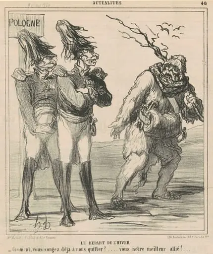 Le départ de l'hiver