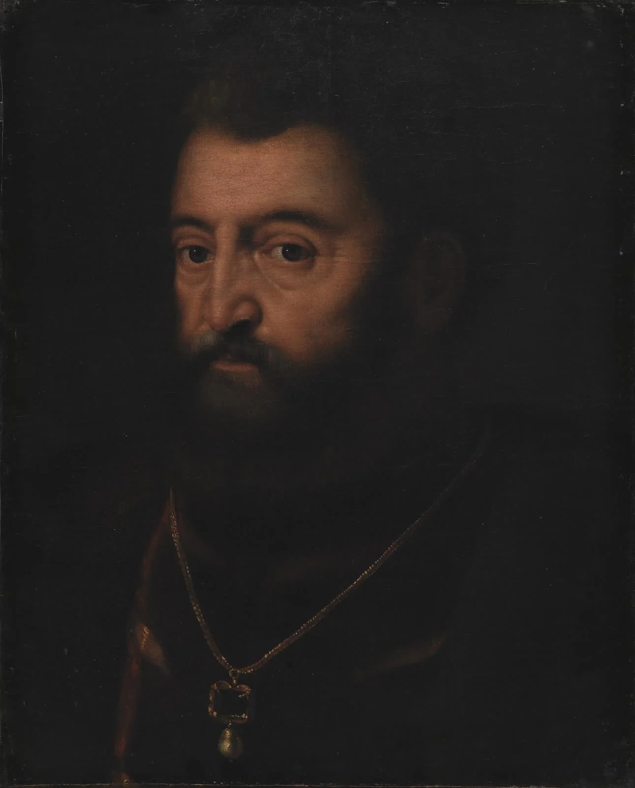 Portrait of Alfonso d'Este Duke of Ferrara, by Unknown, unspecified, 1450