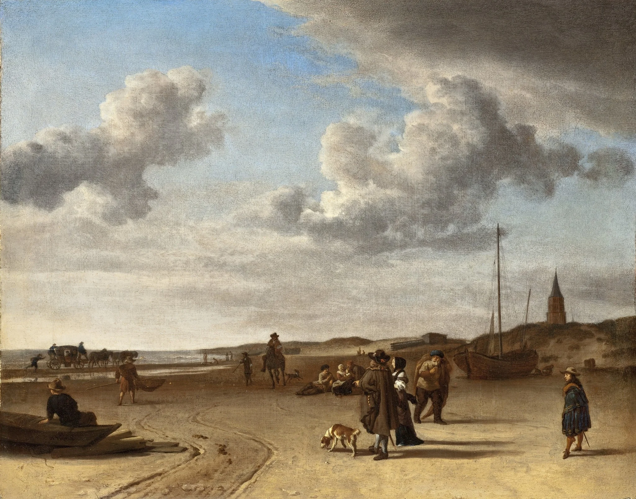 The Beach at Scheveningen