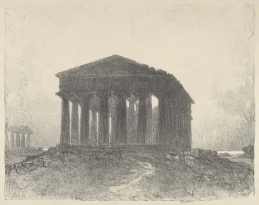 Paestum, Evening