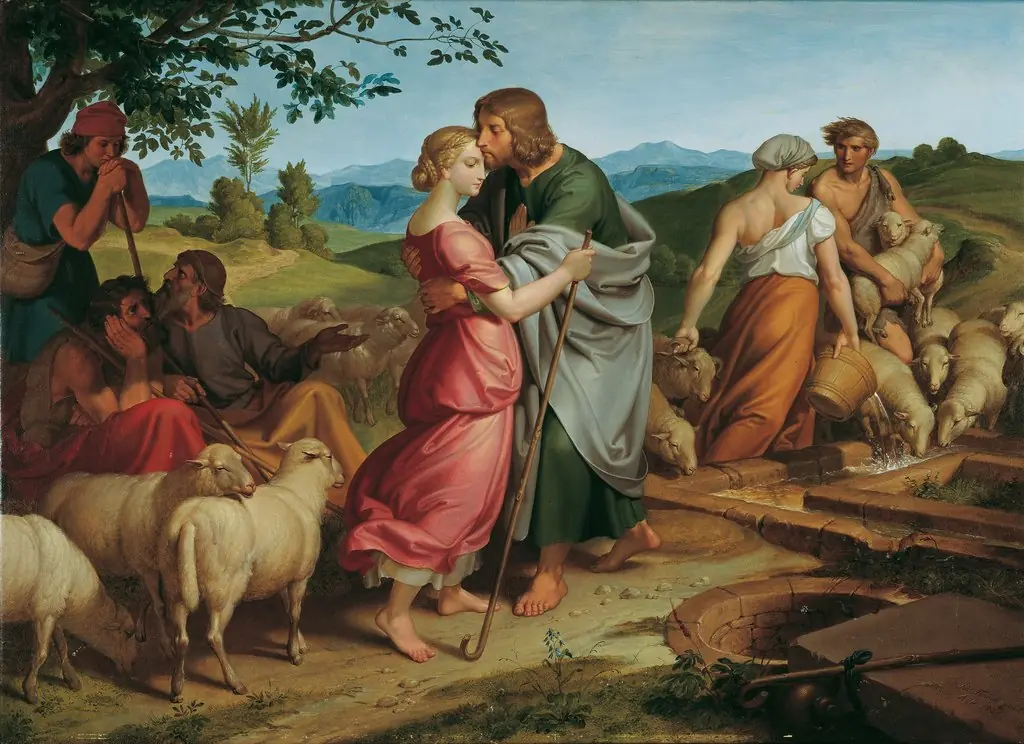 Jacob Encountering Rachel with her Father's Herds