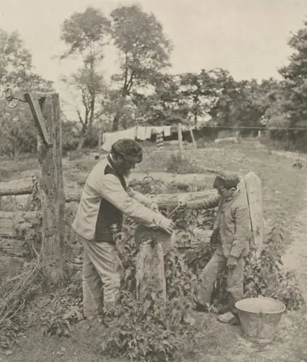 At the Grindstone--A Suffolk Farmyard