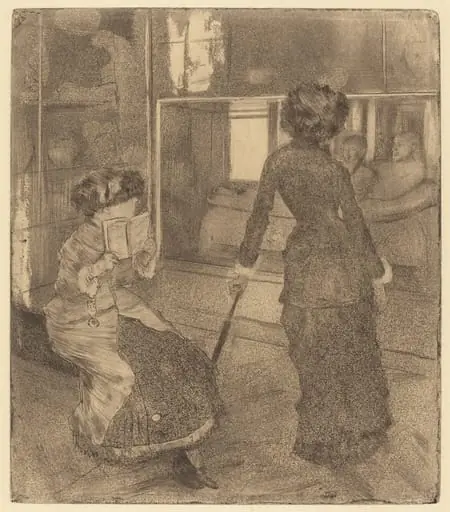 Mary Cassatt at the Louvre: The Etruscan Gallery