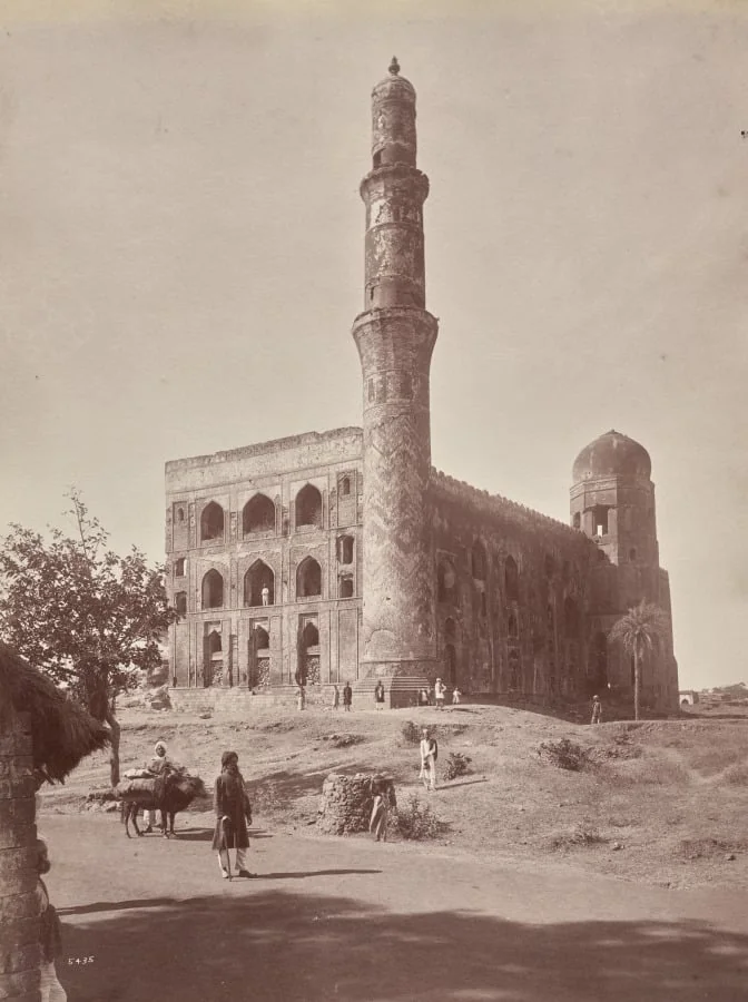 Mahmud Gawan Madrasa, Bidar, by Raja Deen Dayal, 1890
