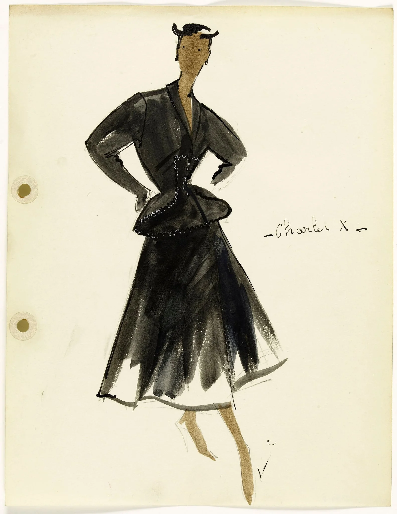 'Charles X', by Carven, 1951