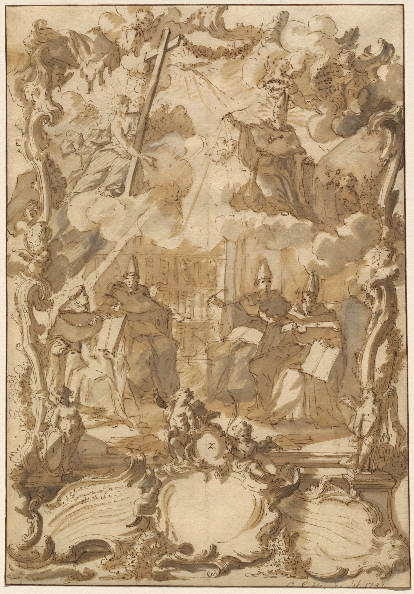 A Thesis Design with Doctors of the Church