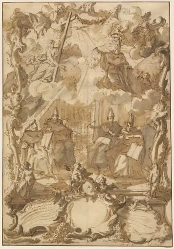A Thesis Design with Doctors of the Church