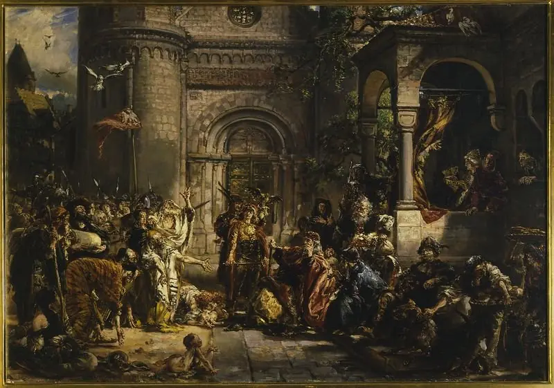 Reception of the Jews, from the series “History of Civilization in Poland”