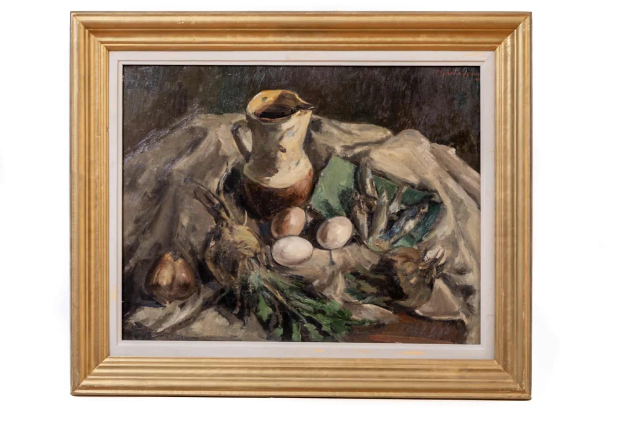 Natură statică, by Hârtopeanu Petru, unspecified, 1957