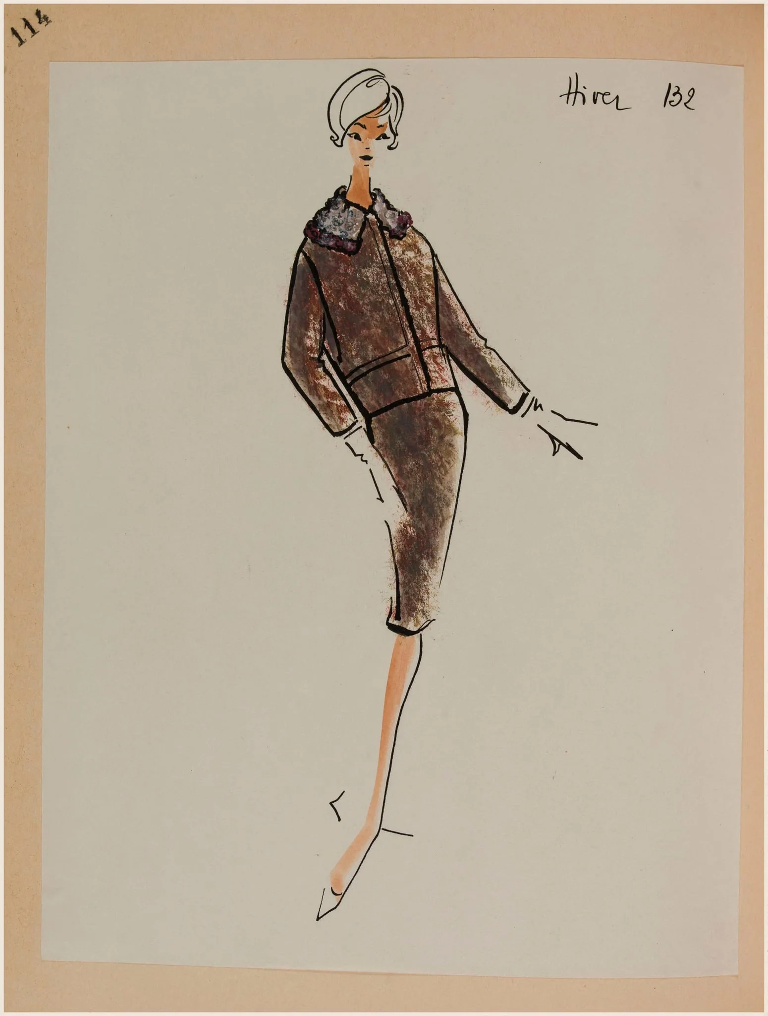 Hiver, by Marie-Louise Carven, 1958