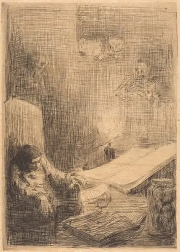 Sleeping Scholar (Le savant endormi)