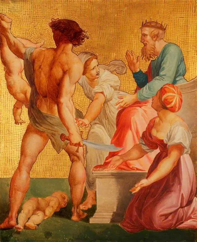 The Judgment of Solomon (after Raphael)