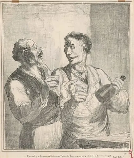 Dire qu'il y a des gens qui boivent de l'absinthe ...