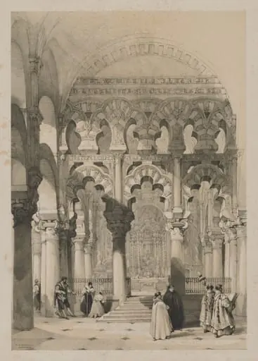 Picturesque Sketches in Spain: The Mosque, Cordova