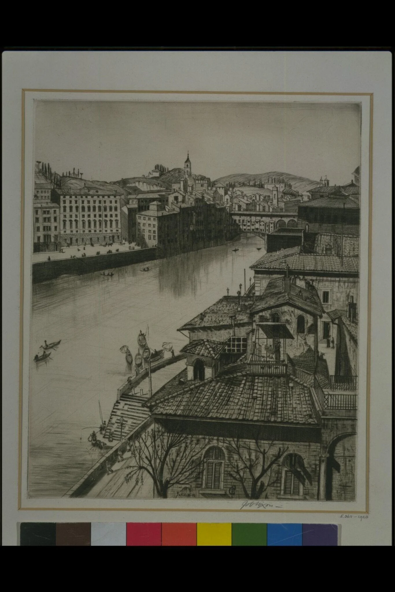 The Arno, by Job A.R.E. Nixon, 1926