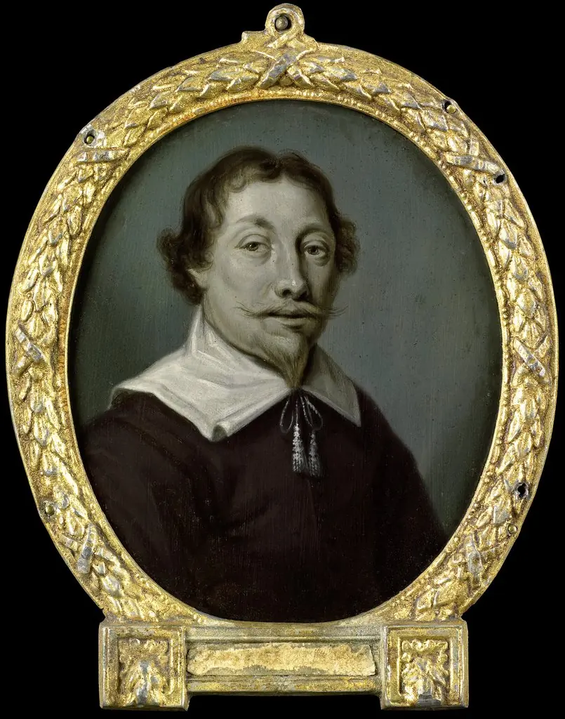 Portrait of Jan van der Veen, Pharmacist and Poet in Deventer