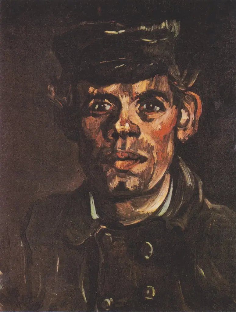 Head of a Young Peasant in a Peaked Cap