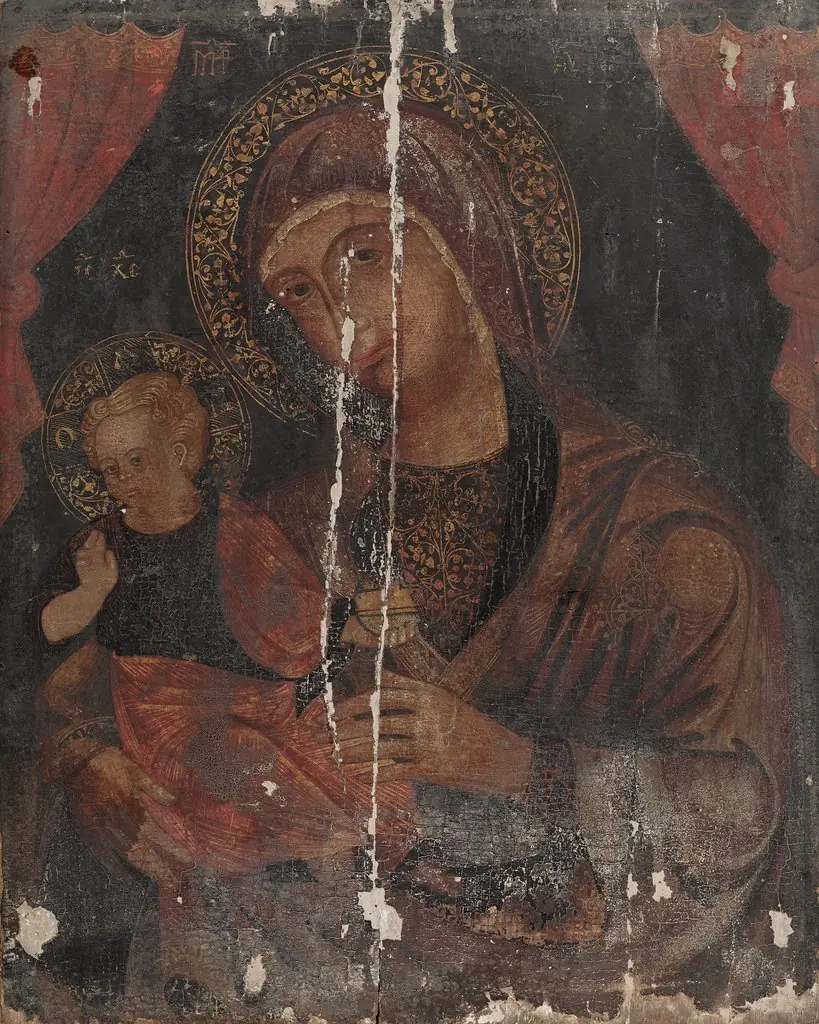 The Virgin and Blessing Child