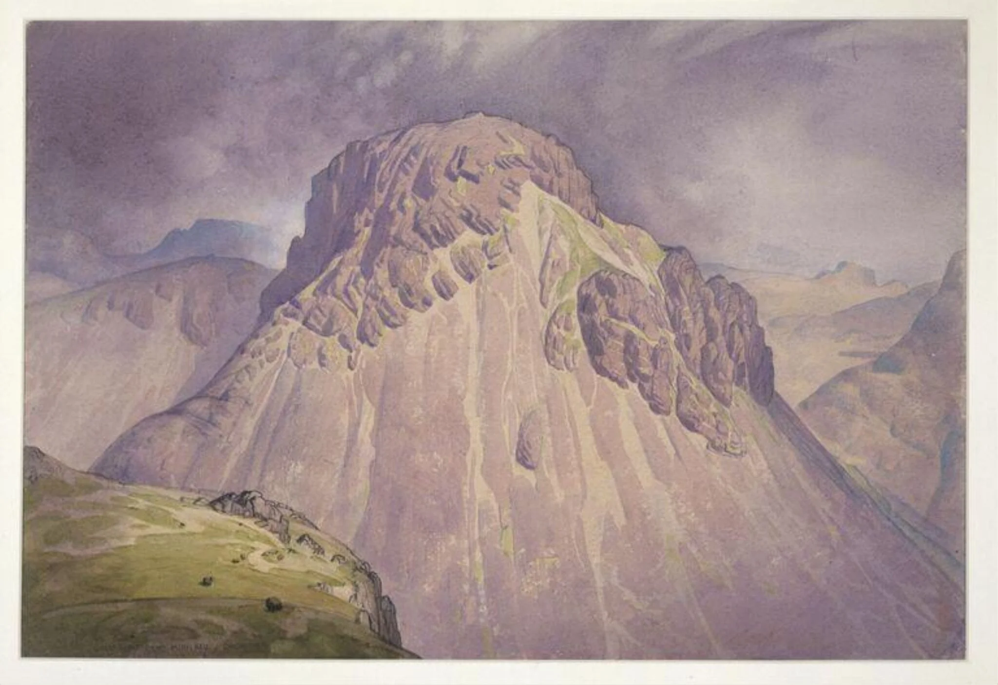 Great Gable from Kirk Fell
