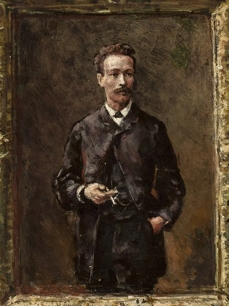 Portrait of Artur Gruszecki, sketch