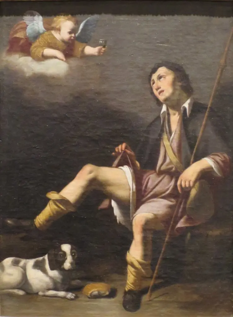 Saint Roch and the Angel
