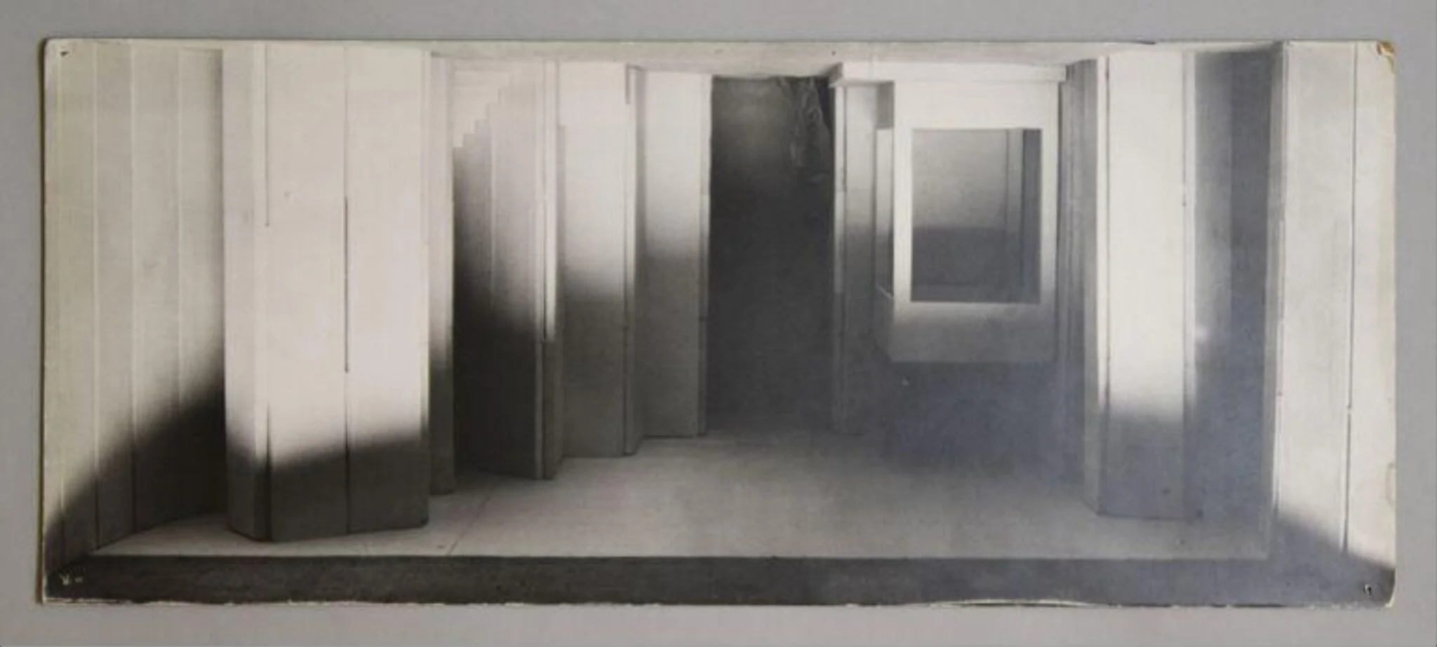 Photograph of a Gordon Craig set model, by Edward Gordon Craig, photographic, 1912