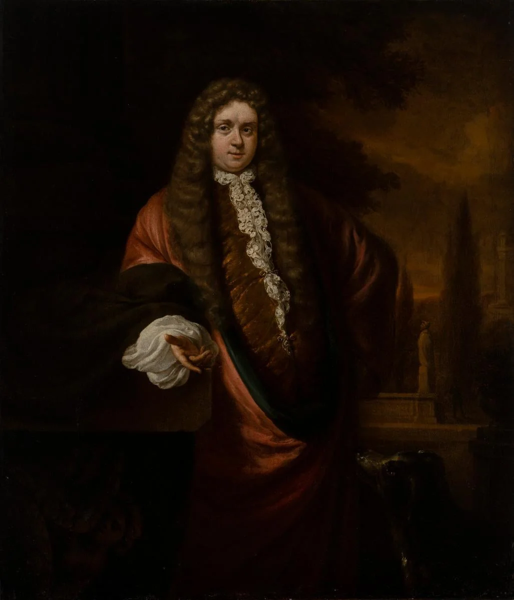 Miehen muotokuva, by Jan Weenix, unspecified, 1690