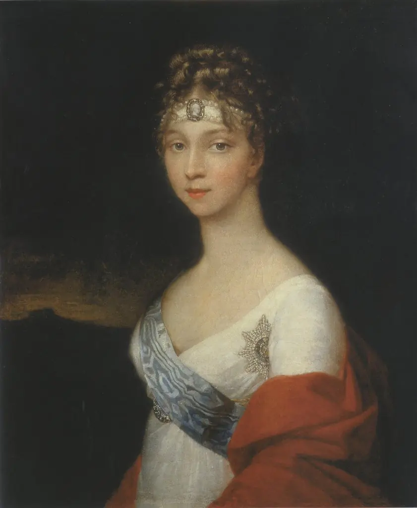Portrait of Empress Elizaveta Alekseevna