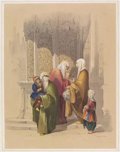 Women at a Sebil or Street-Fountain