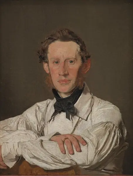 Portrait of the Animal Painter Christian Holm